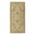 Turkish Mini Rug Oriental Hand Knotted Vintage Rug 1'9" x 3'7" #21073 For Sale