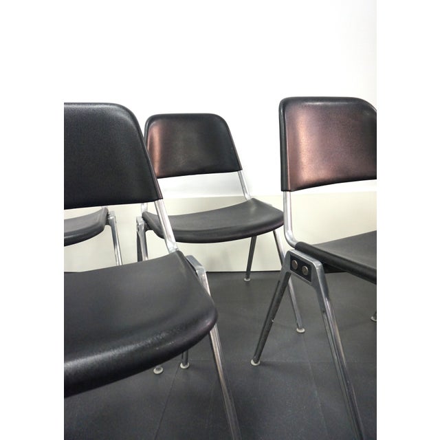 Model 1601 Stackable Chairs by Don Albinson for Knoll, 1960s, Set of 4 For Sale - Image 11 of 14