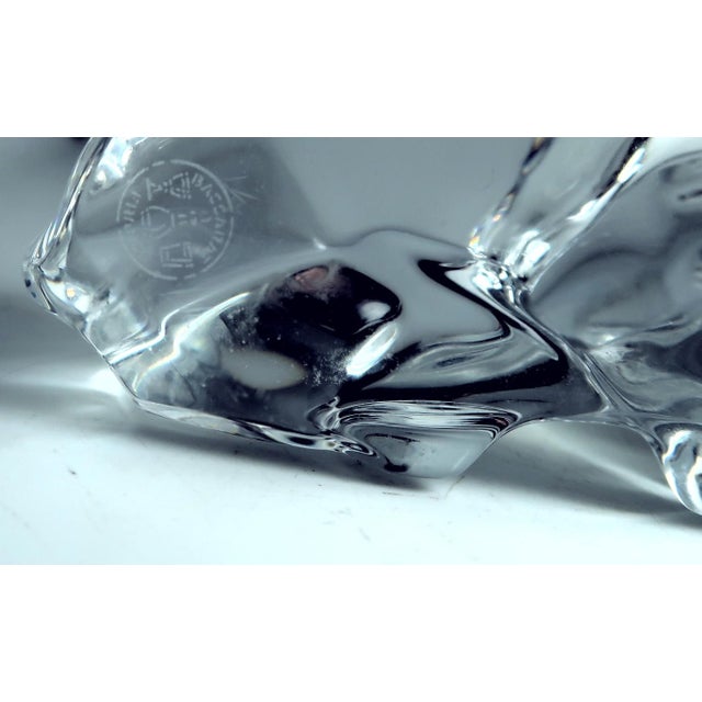 Baccarat, France Fine Crystal Ram Paperweight For Sale - Image 9 of 13