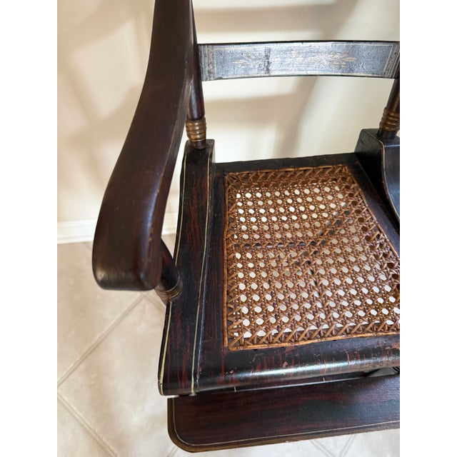 Federal/Hitchcock Attributed 19th Century High Chair For Sale - Image 12 of 13