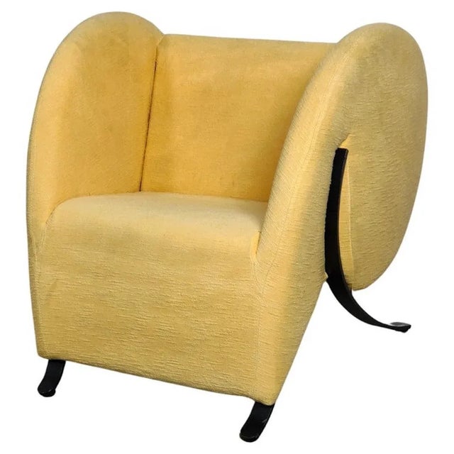 Virgola Armchair by Yaacov Kaufman for Arflex, Italy, 1991 For Sale - Image 10 of 10