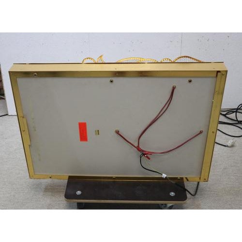 Majestic 38 Gilded Backlit Mirror with Swarovski Crystals by Kurt Faustig, Munich, 1990s For Sale - Image 15 of 17