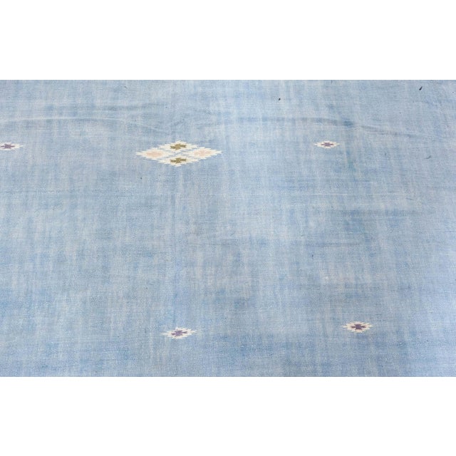 Doris Leslie Blau Vintage Indian Dhurrie Rug For Sale - Image 9 of 9