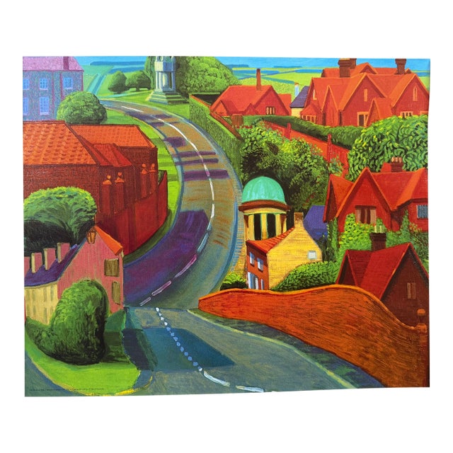 David Hockney (1937-2026), the Road to York Through Sledmere, 1997, Copyright David Hockney, Printed in the Uk For Sale