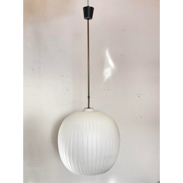 Opal Glass Pendant Light, 1960s For Sale - Image 13 of 13