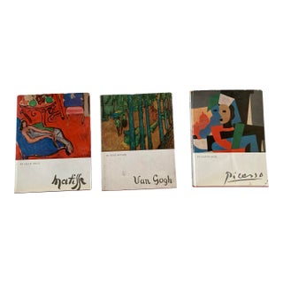 Set of Picasso, Van Gogh, and Matisse Coffee Table Art Books by Crown For Sale