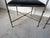 Vintage Alberto Orlandi Giacometti-Style Metal Armchairs With Black Leather Seats – Pair For Sale - Image 13 of 17