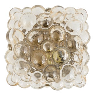Bubble Glass Flush Mount by Helena Tynell for Glashütte Limburg, 1960s For Sale