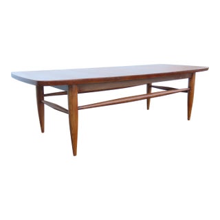 Mid Century Modern Long Low Coffee Table 6402 For Sale