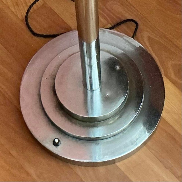 French Art Deco Floor Lamp attributed to Henri Petitot, 1930s For Sale - Image 4 of 13