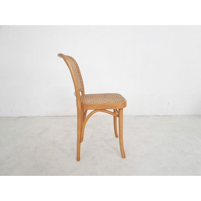 About this item Natural wood Thonet chair, designed by Joseph Hoffmann for Thonet in the 1920's. This chair is probably...
