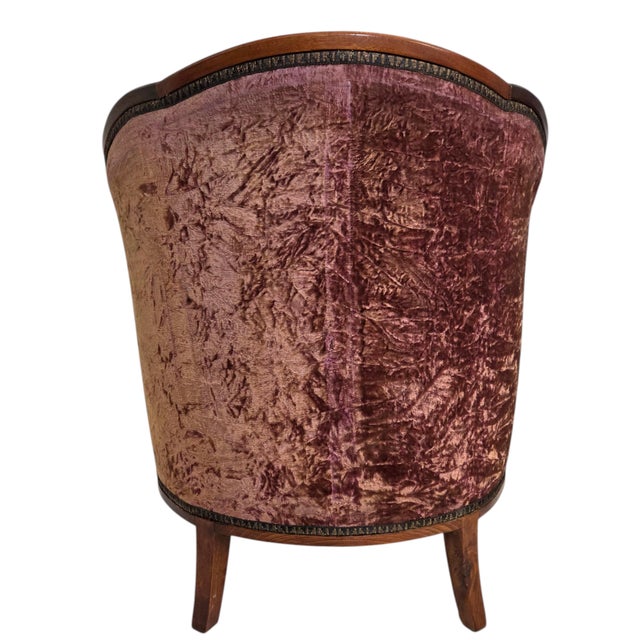 Pair of French Art Deco Armchairs Attributed to Maison Dominique France, Circa 1928–1932 For Sale - Image 10 of 18