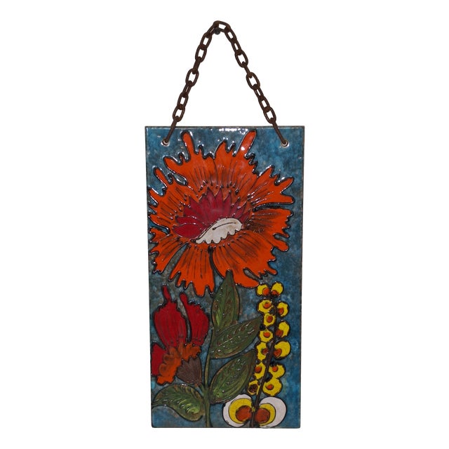 Vintage Ceramic Wall Art from Heibi, 1970s For Sale