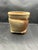 This 6 1/4" tall footed planter by nationally recognized clay artist Chuck Solberg (6 1/2" diameter at the widest point)...