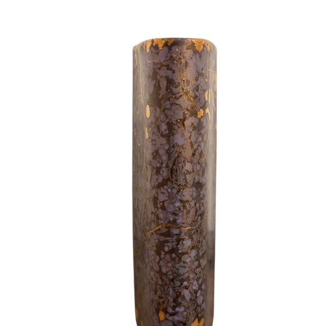 Ceramic 1980s Helmut Dresler's "Goldfeuer": Rosenthal Porcelain Art Vase For Sale - Image 7 of 18