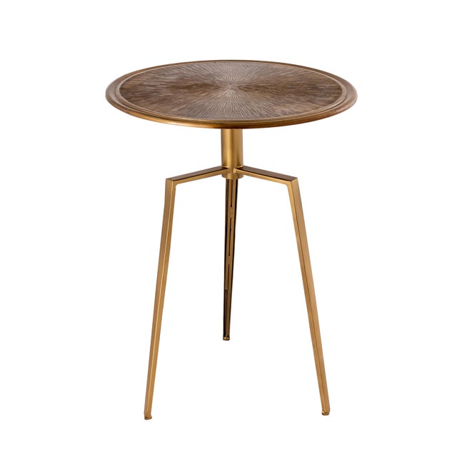 Elevate any room decor with this modern and appealing accent table. This charming table is handcrafted from iron, it is...