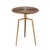 Elevate any room decor with this modern and appealing accent table. This charming table is handcrafted from iron, it is...