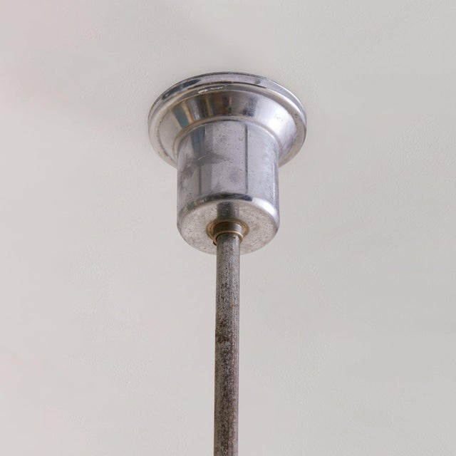 1970s Italian Tiered Murano Glass Chandelier Attributed to Angelo Mangiarotti For Sale In Chicago - Image 6 of 7