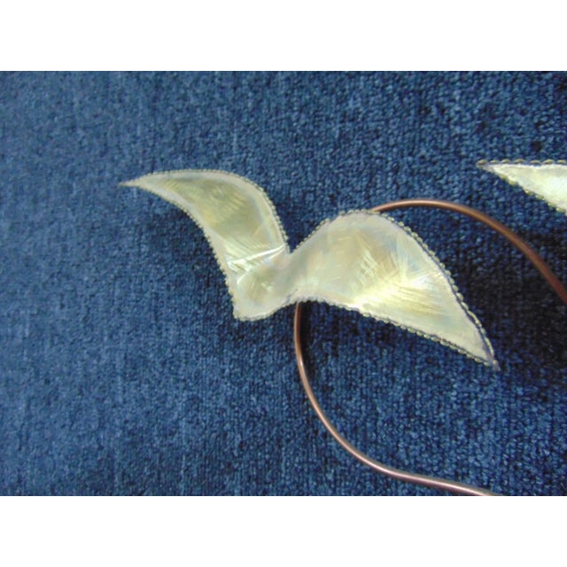 Modern Modern Design Curtis Jere Hanging Sculpture of Birds For Sale - Image 3 of 5