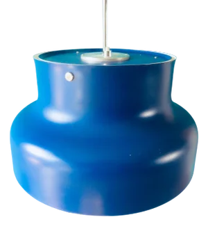 Blue Pendant Light by Anders Pehrsson for Ateljé Lyktan, Sweden, 1970s