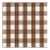 Schumacher Dutton Buffalo Check Fabric in Coffee For Sale