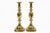Late 19th Century English Antique Brass "Ace of Diamonds" Candlesticks, a Pair For Sale - Image 5 of 9