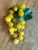 1960s Mid-Century Modern Italian Yellow Alabaster Grape Cluster For Sale - Image 6 of 9