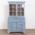 Gustavian (Swedish) Mid 19th Century Swedish Blue Painted Pine Secretary For Sale - Image 3 of 14