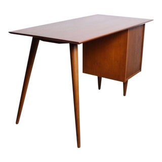 1960s Danish Modern Paul McCobb for Planner Group Tanker Desk For Sale