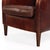 Wood Dutch Art Deco Style Leather Club Chair, C. 1960. For Sale - Image 7 of 8