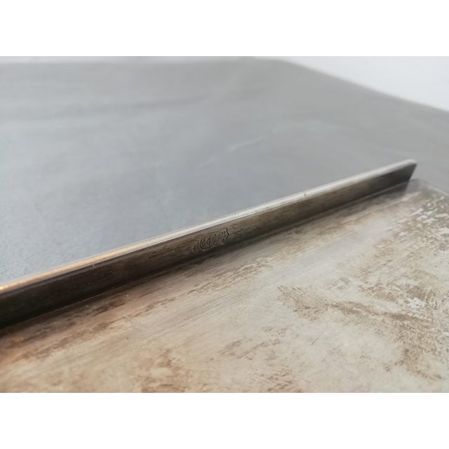 Metal Tray by Gio Ponti for PM Italy, 1970s For Sale - Image 6 of 12