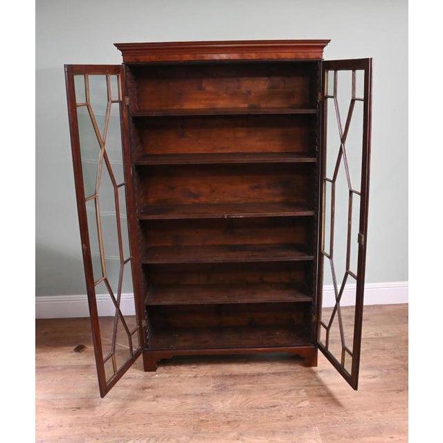 Antique Georgian Bookcase, 1820 For Sale - Image 3 of 7