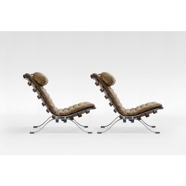 Vintage Ari Sling Lounge Chairs by Arne Norell for Arne Norell Ab, 1960s, Set of 2 For Sale - Image 3 of 6