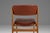 Set of Six (6) Bespoke Danish Modern Model 49 Dining Chairs in Teak & New Leather by Erik Buch for O. D. Møbler, Denmark, C. 1960s For Sale - Image 10 of 18