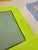Original Painting | Colorful Abstract Geometric Painting, Multicolor, 30 X 40 In. For Sale - Image 4 of 4