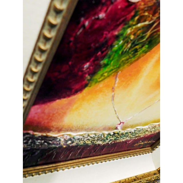 Alexandru Darida Original Painting "Melan Choly" Hand Signed Framed For Sale In Denver - Image 6 of 11