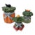 Fitz & Floyd Vegetable Garden Bouquet Canister Set For Sale
