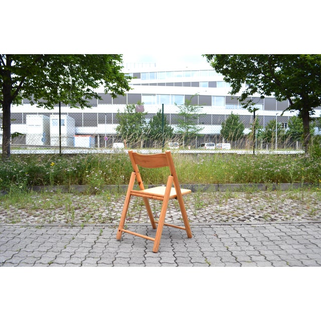 Vintage Danish Pine Folding Chair in the style of Rainer Daumiller, 1970s For Sale - Image 13 of 18