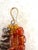 Vintage Multi-Strand Freshwater Pearls, Carnelian Amber, and Gold Tone Beaded Necklace For Sale - Image 4 of 5