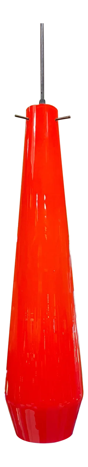1960s Italian Glass Pendants by Gino Vistosi for Vistosi