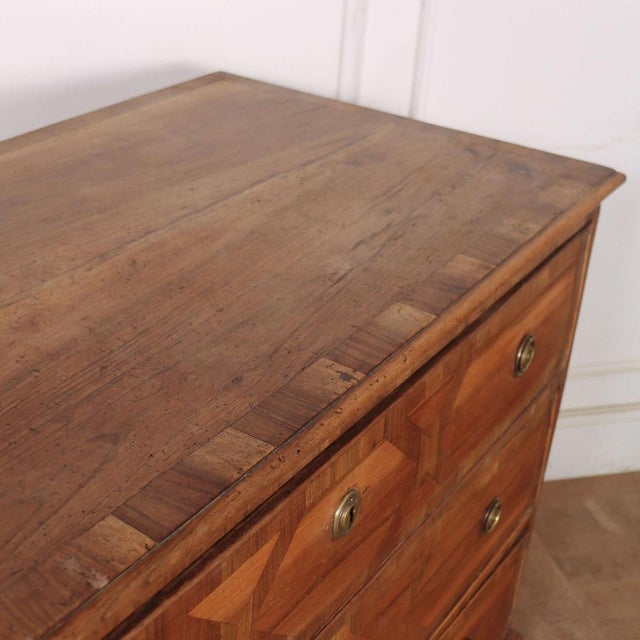 Italian Bleached Walnut Commode For Sale - Image 11 of 12