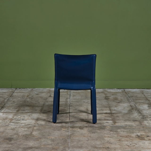 Mario Bellini Cab Side Chair for Cassina For Sale - Image 10 of 18