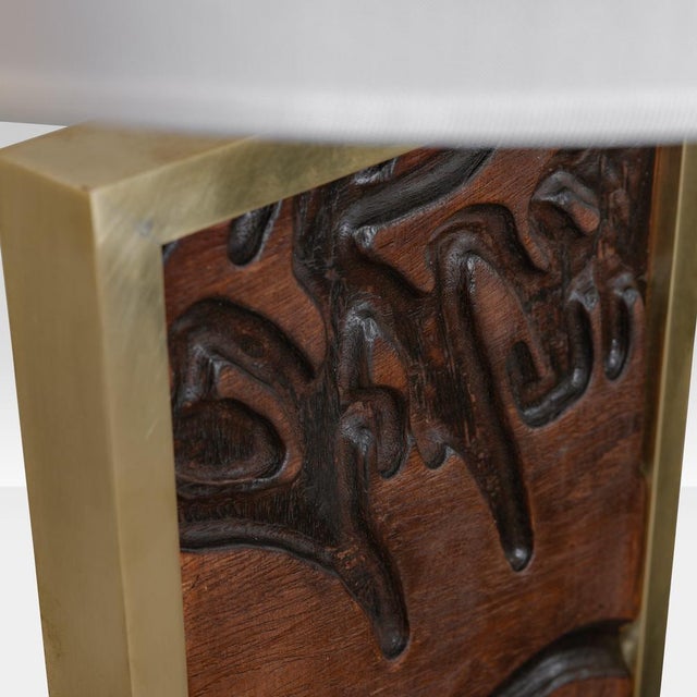 Vintage Table Lamps by Victor Cerrato, 1970s, Set of 2 For Sale - Image 3 of 4