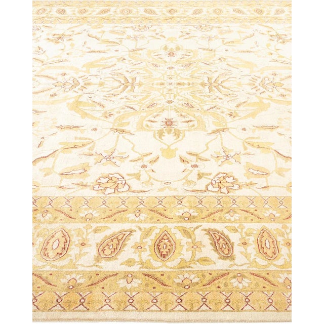 Solo Rugs Vintage Moroccan Hand Knotted Wool Area Rug, Sand - 8'0" X 10'1" For Sale - Image 4 of 9