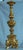 Early 20th Century Belgian Carved Giltwood and Gesso Candlestick, 1900s For Sale - Image 5 of 9