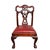 Mid 19th Century Set of Eight English Carved Mahogany George III Style Dining Chairs, Circa 1870 For Sale - Image 5 of 7