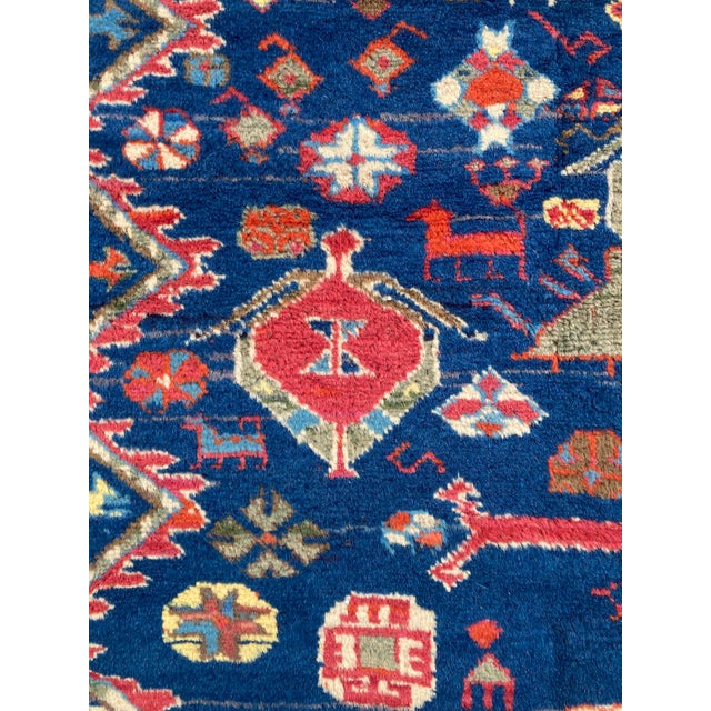 Vintage Afshar Rug, 1940s For Sale - Image 15 of 18