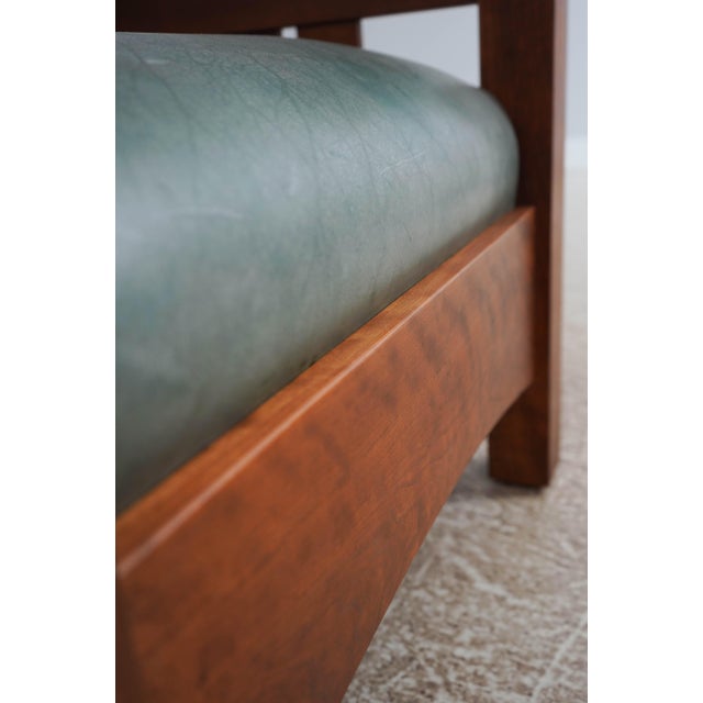 Stickley Mission Cherry Morris Chair For Sale - Image 11 of 18