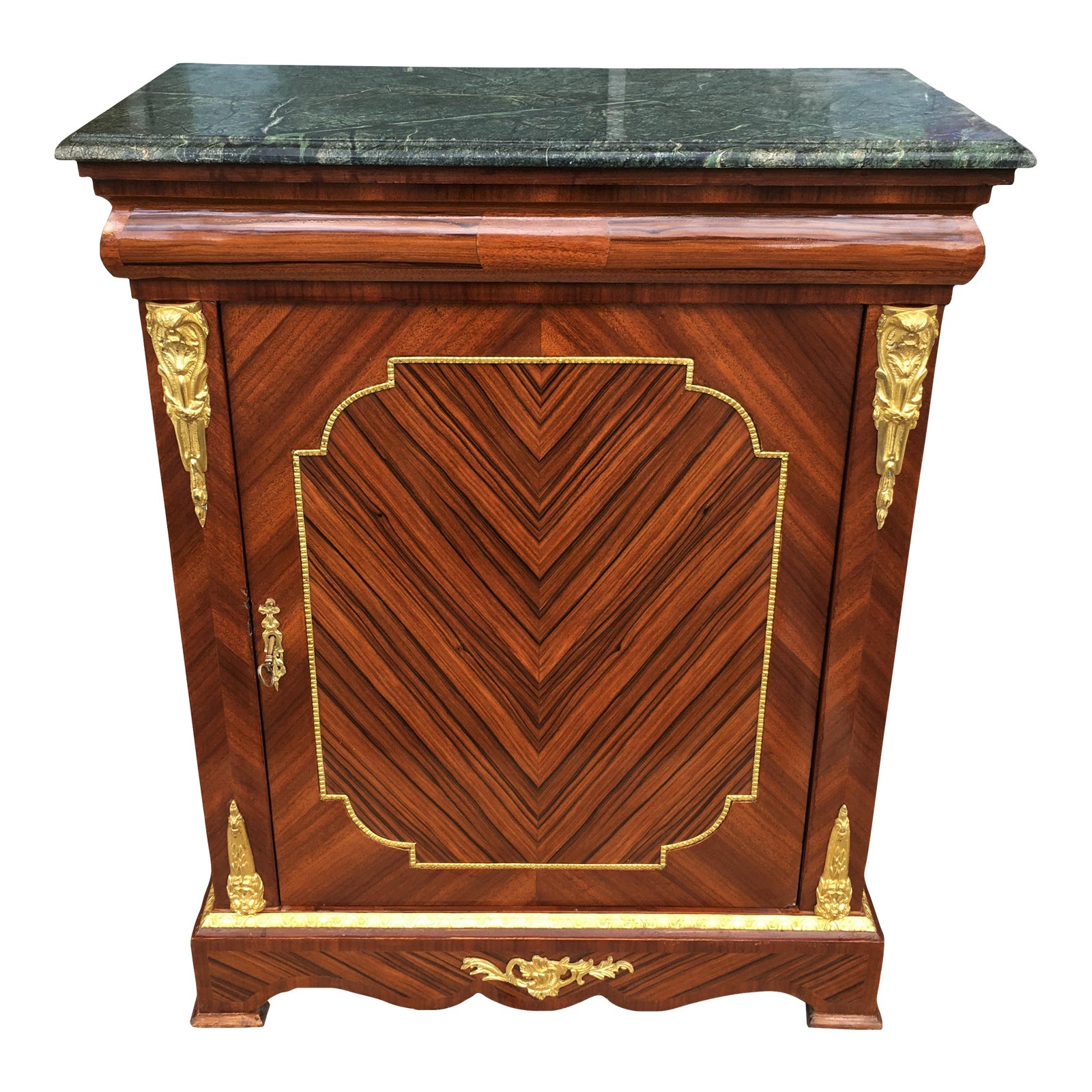 Mid 20th Century French Provincial Marble Top Chairish