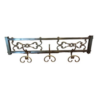 Wall Coat Rack, 1960s-1970s For Sale